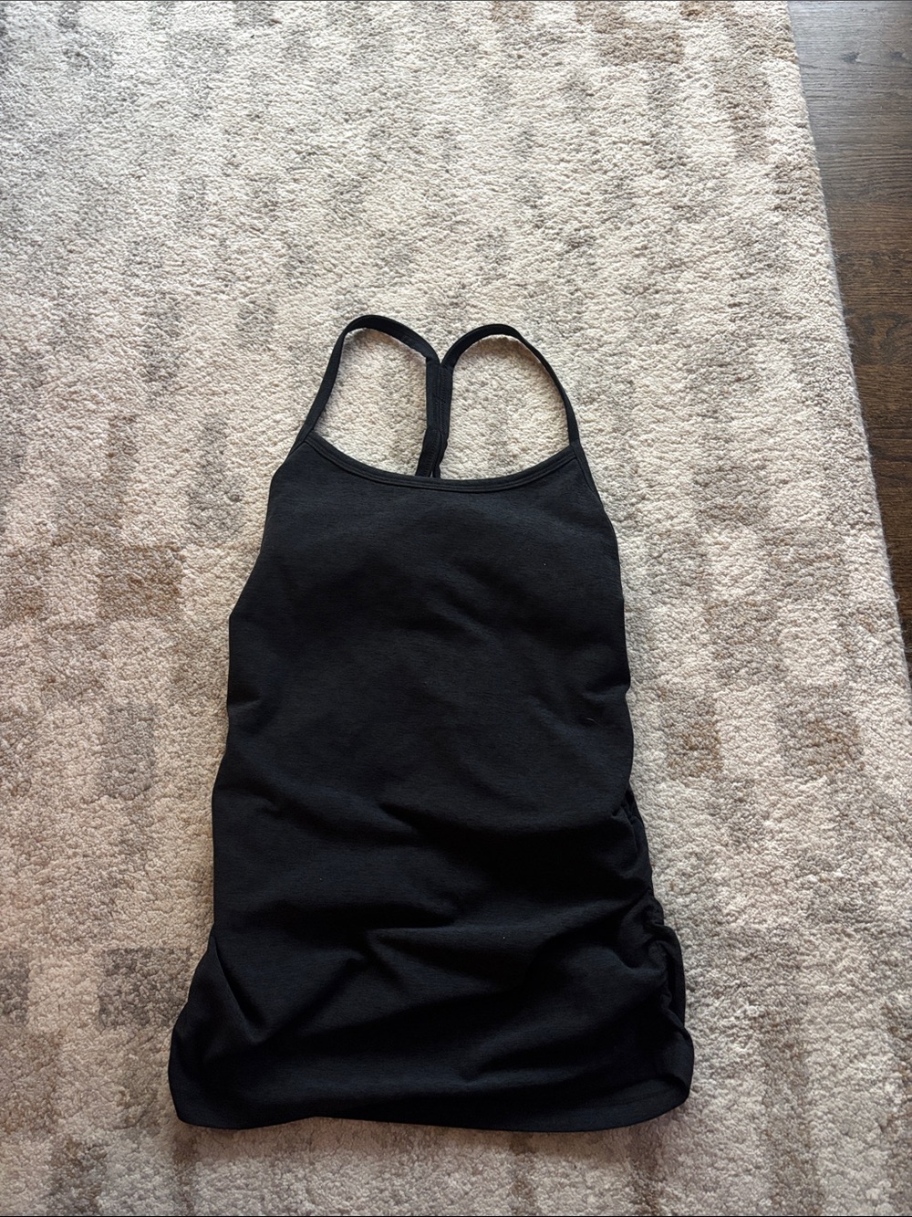 Women's Black Beyond Yoga Maternity Tank Top